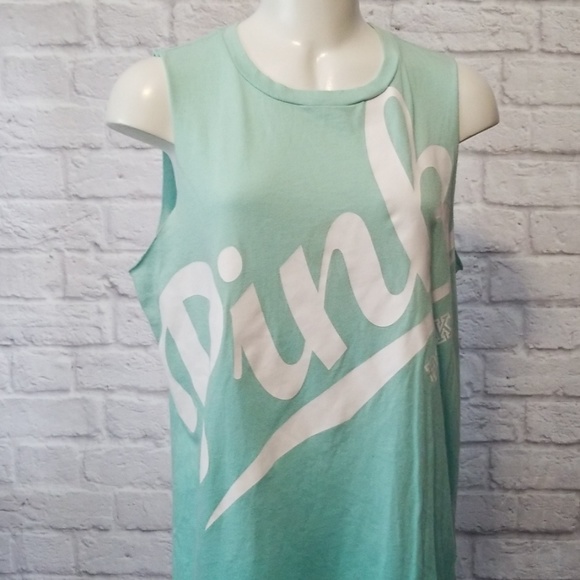 PINK Victoria's Secret Tops - VS PINK Loose Tank Top Yoga Shirt